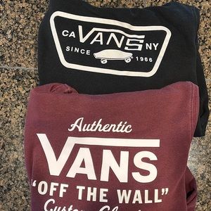 Boys Vans sweatshirts